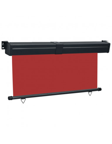 Tenda Laterale per Terrazzo 170x250 cm Rossa