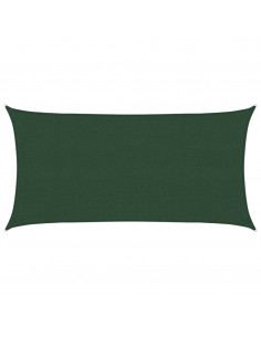 Vela Parasole 160 g/m² Verde Scuro 2x4 m in HDPE