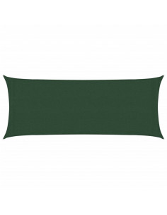 Vela Parasole 160 g/m² Verde Scuro 2x4,5 m in HDPE