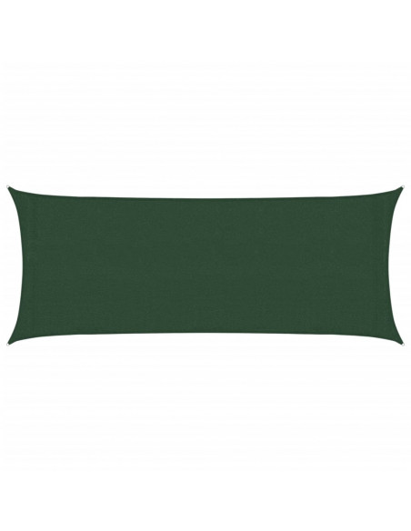 Vela Parasole 160 g/m² Verde Scuro 2x4,5 m in HDPE