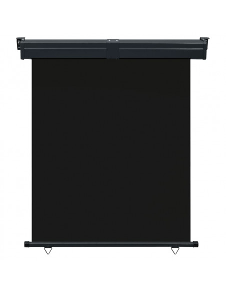 Tenda Laterale per Terrazzo 140x250 cm Nera