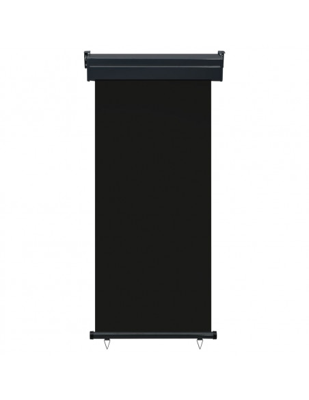 Tendalino Laterale per Balcone 85x250 cm Nero