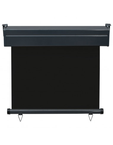 Tendalino Laterale per Balcone 85x250 cm Nero