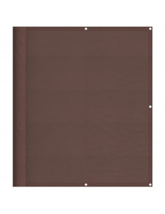Paravento da Balcone Marrone 120x1000 cm 100% Poliestere Oxford