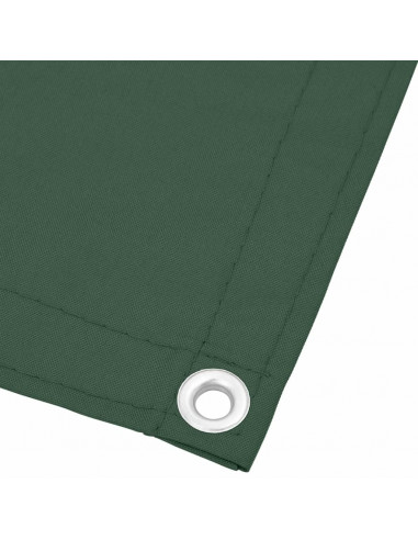 Paravento Balcone Verde Scuro 75x800 cm 100% Poliestere Oxford