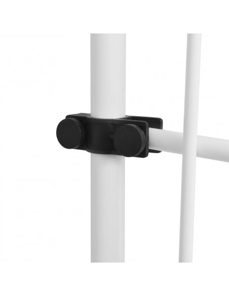 Tenda da Sole Retrattile Manuale 250cm Strisce Arancione Bianco