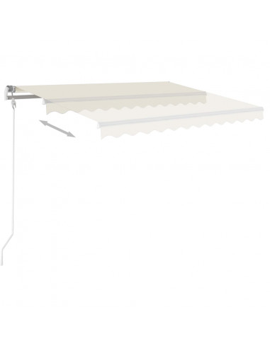 Tenda da Sole Retrattile Automatica 300x250 cm Crema