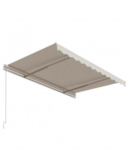 Tenda da Sole Retrattile Automatica 300x250 cm Crema