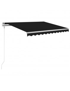 Tenda da Sole Retrattile Automatica 300x250 cm Antracite