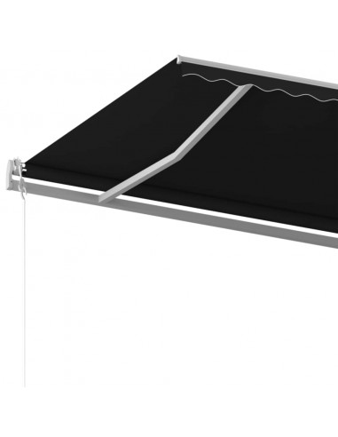 Tenda da Sole Retrattile Manuale 500x350 cm Antracite