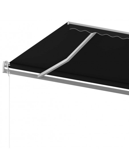 Tenda da Sole Retrattile Manuale 500x350 cm Antracite