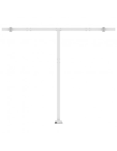 Tenda da Sole Automatica Autoportante 300x250 cm Blu e Bianca