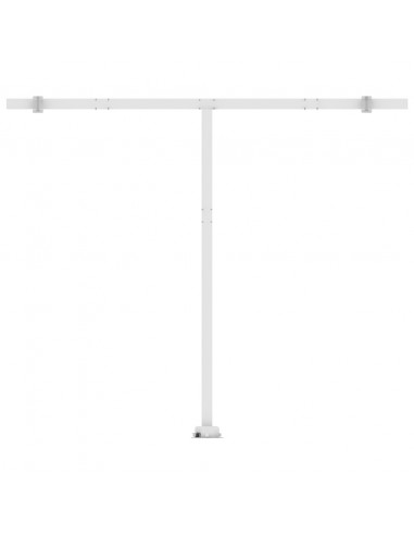 Tenda da Sole Retrattile Manuale 350x250 cm Arancione e Marrone