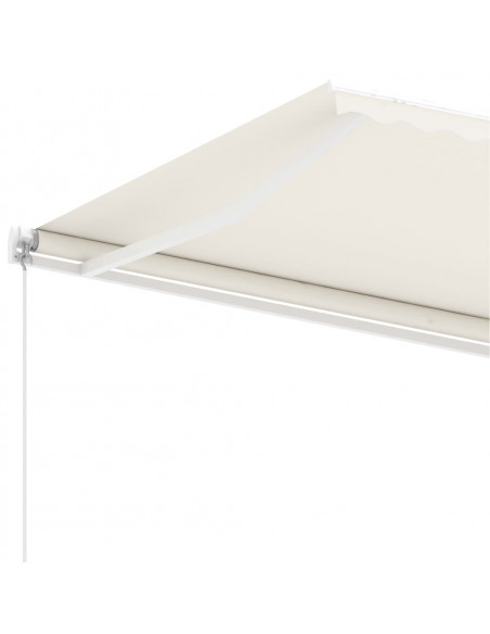 Tenda da Sole Manuale Autoportante 450x300 cm Crema