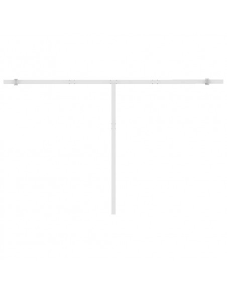 Tenda da Sole Manuale Autoportante 450x300 cm Crema