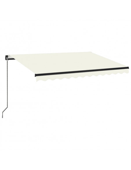 Tenda da Sole Retrattile Manuale 350x250 cm Crema