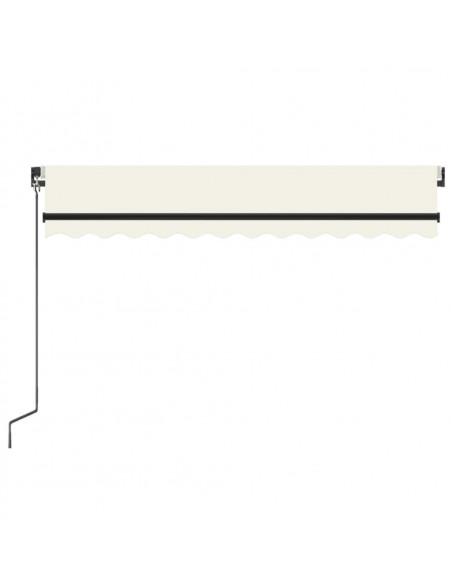 Tenda da Sole Retrattile Manuale 350x250 cm Crema