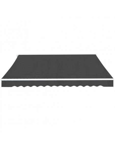 Tenda da Sole Pieghevole Manuale 350 cm Antracite