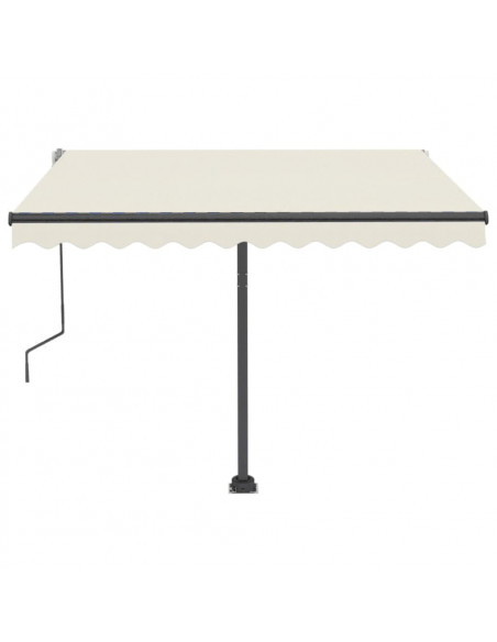 Tenda da Sole Manuale Autoportante 300x250 cm Crema