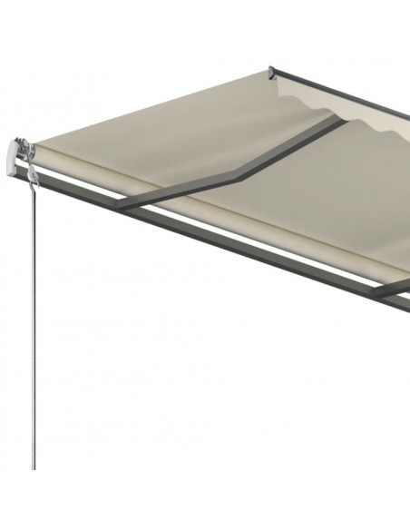 Tenda da Sole Manuale Autoportante Manuale 350x250 cm Crema