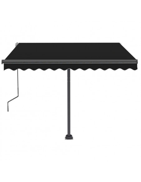 Tenda da Sole Autoportante Manuale 350x250 cm Antracite
