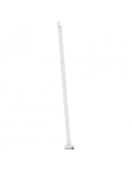 Tenda da Sole Manuale con LED 300x250cm Arancione e Marrone