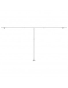 Tenda da Sole Autoportante Manuale 600x350 cm Crema 2