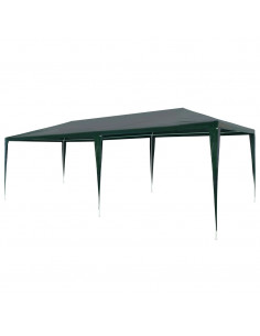Tenda per Feste 3x6 m in PE Verde