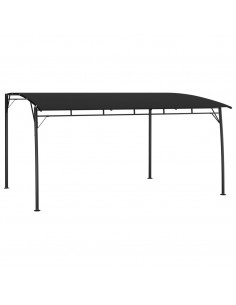 Tenda Parasole da Giardino 4x3x2,55 m Antracite