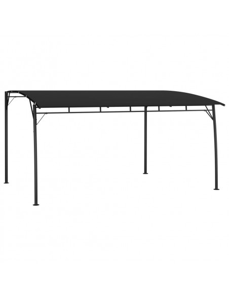 Tenda Parasole da Giardino 4x3x2,55 m Antracite