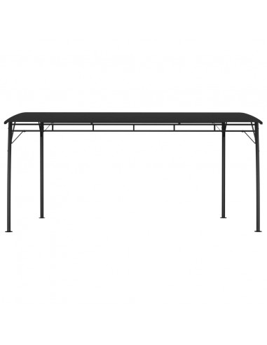 Tenda Parasole da Giardino 4x3x2,55 m Antracite