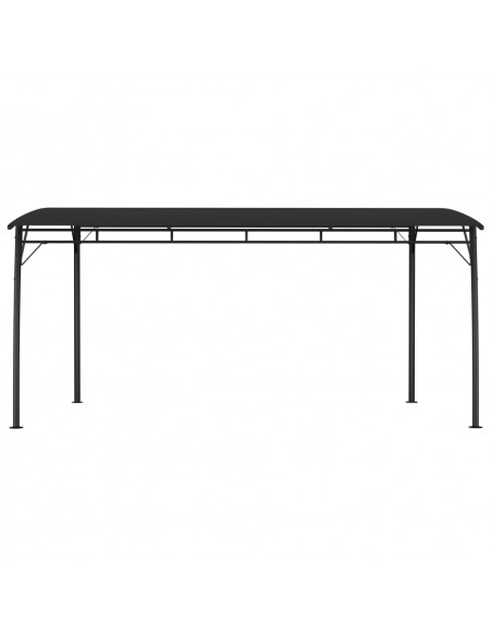Tenda Parasole da Giardino 4x3x2,55 m Antracite