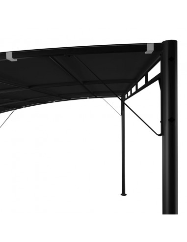 Tenda Parasole da Giardino 4x3x2,55 m Antracite