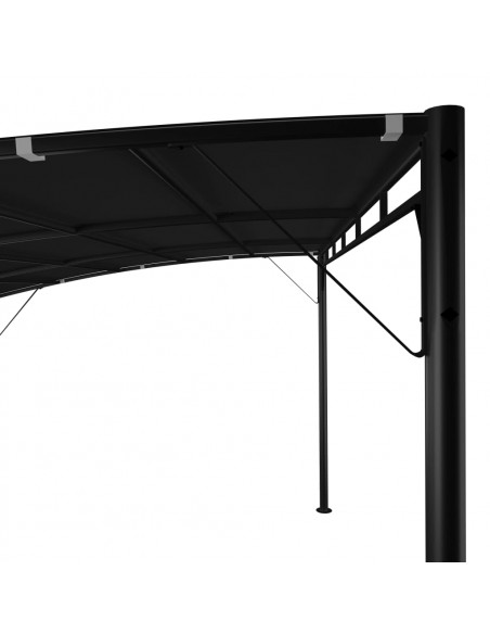 Tenda Parasole da Giardino 4x3x2,55 m Antracite