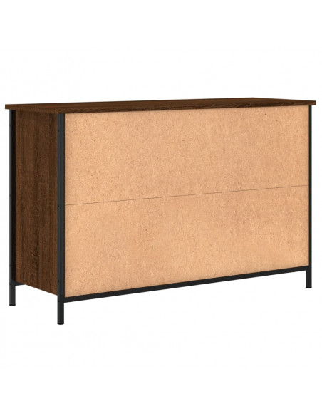 Mobile TV Rovere Marrone 100x35x65 cm in Legno Multistrato