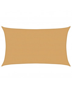 Vela Parasole 160 g/m² Rettangolare Sabbia 5x8 m in HDPE 2