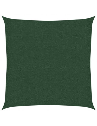 Vela Parasole 160 g/m² Verde Scuro 3x3 m in HDPE