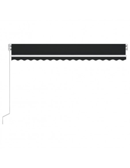 Tenda da Sole Retrattile Manuale 450x350 cm Antracite