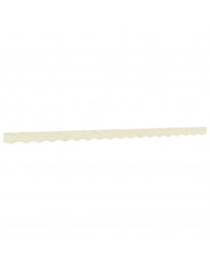 Tessuto di Ricambio per Mantovana da Tenda Strisce Crema 4,5m 2