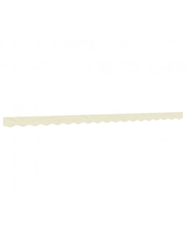 Tessuto di Ricambio per Mantovana da Tenda Strisce Crema 4,5m