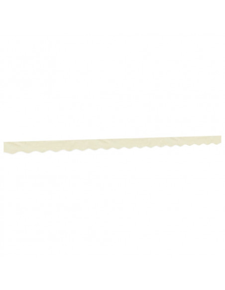 Tessuto di Ricambio per Mantovana da Tenda Strisce Crema 4,5m