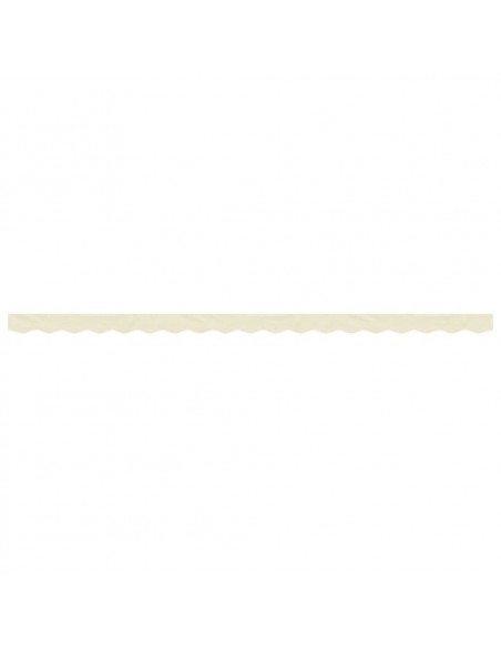 Tessuto di Ricambio per Mantovana da Tenda Strisce Crema 4,5m