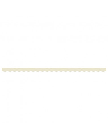 Tessuto di Ricambio per Mantovana da Tenda Strisce Crema 5 m