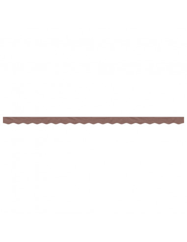 Tessuto di Ricambio per Mantovana da Tenda Strisce Marroni 4,5m