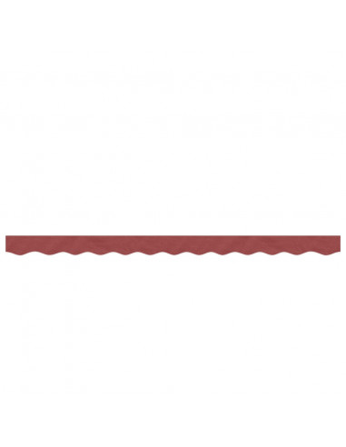 Tessuto di Ricambio per Mantovana da Tenda Strisce Bordeaux 3 m