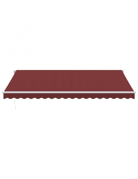 Tenda da Sole Retrattile Manuale Bordò 450x350 cm
