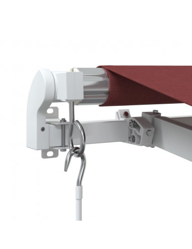 Tenda da Sole Retrattile Manuale Bordò 450x350 cm