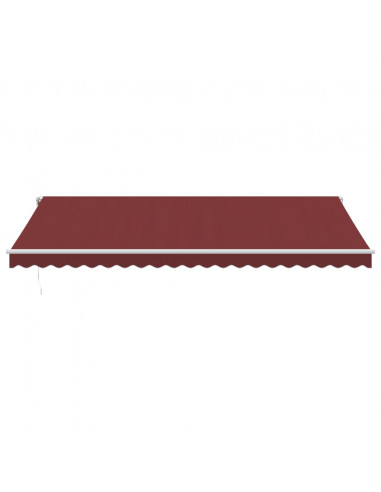Tenda da Sole Retrattile Automatica Bordò 500x300 cm