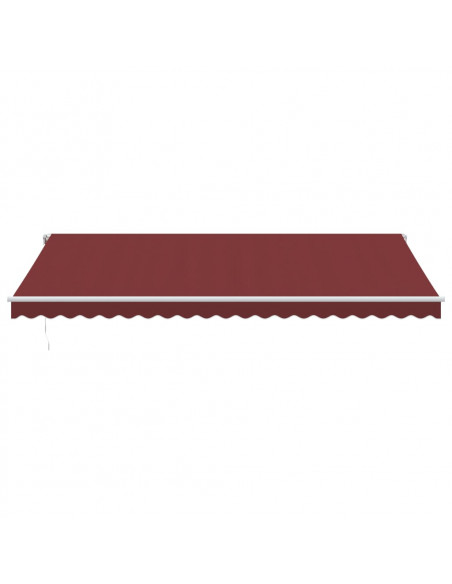 Tenda da Sole Retrattile Automatica Bordò 500x300 cm