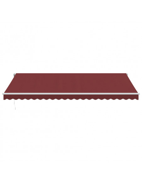Tenda da Sole Retrattile Automatica Bordò 500x350 cm